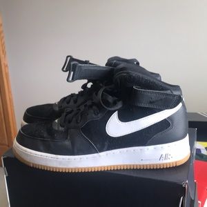 Nike Mid Air Force 1s size 10.5